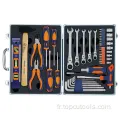 Ensemble d&#39;outils de matériel de boîtier en aluminium 53PCS